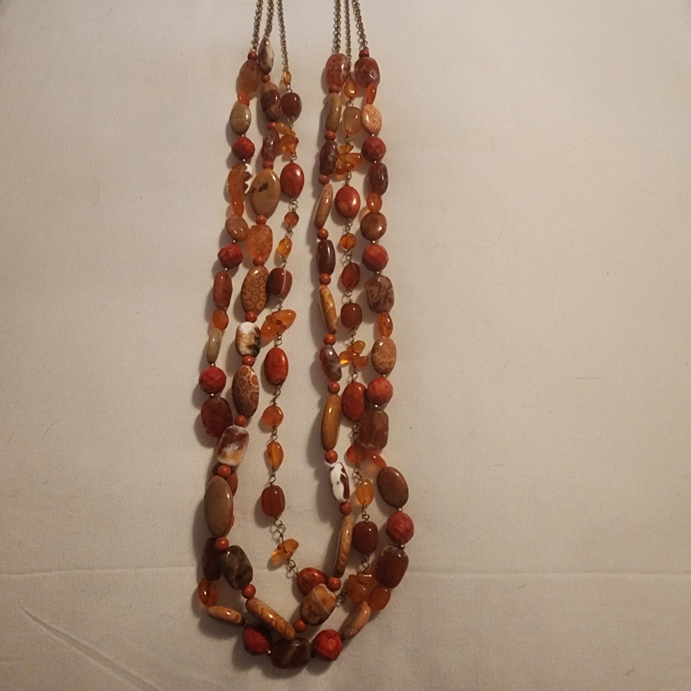 Coldwater Creek Multicolor Beaded Necklace